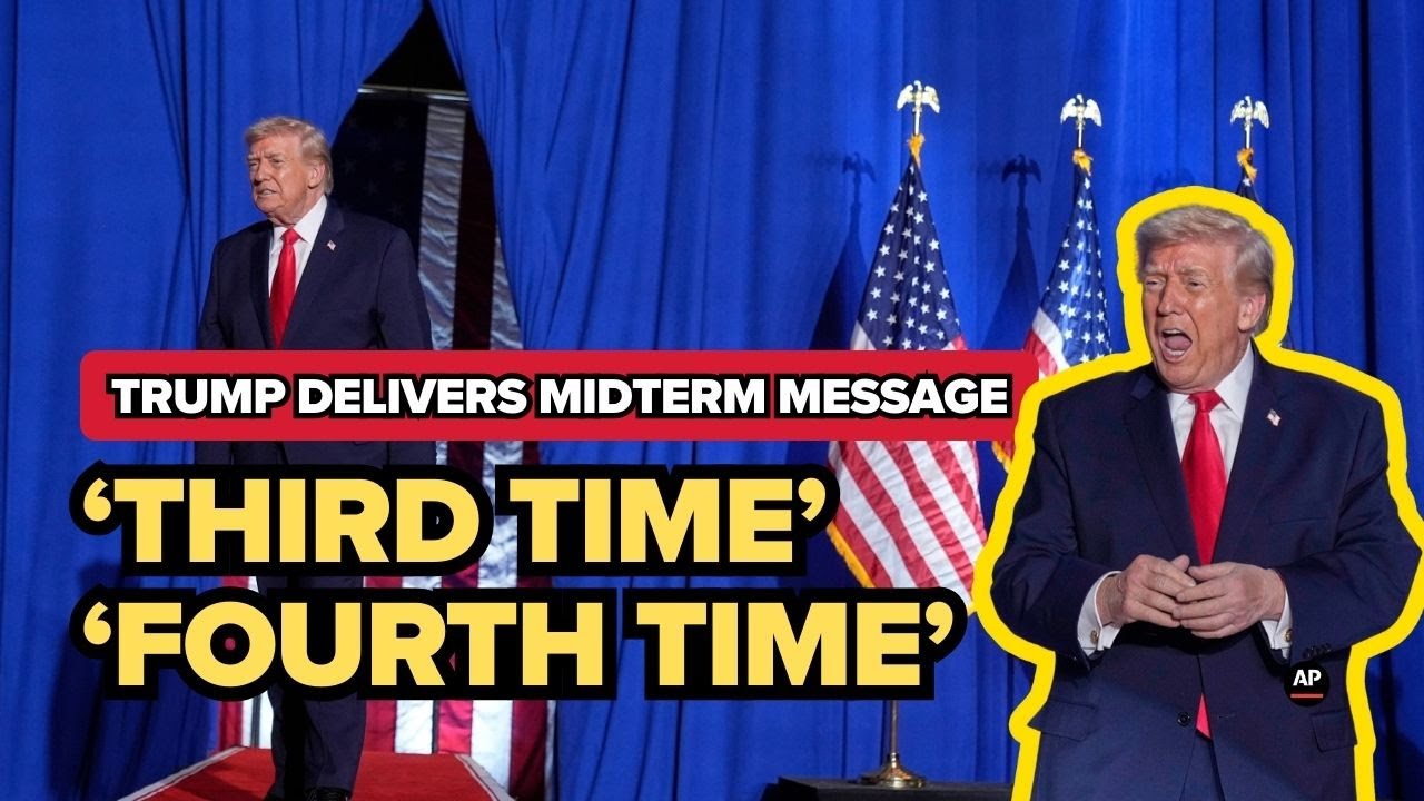 'A Fourth Time' Trump references third and fourth term while speaking in Iowa