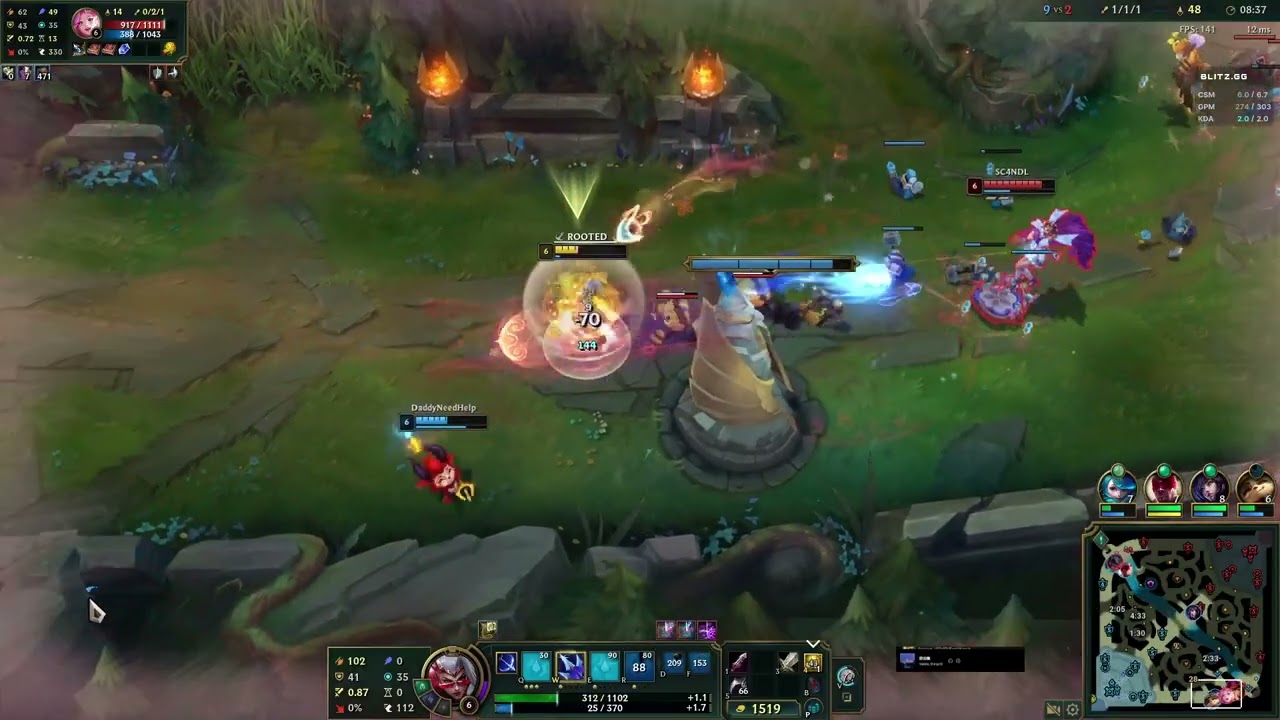 Futuristic crit Vayne action 16.1 E10 20/1/2026 - Iron