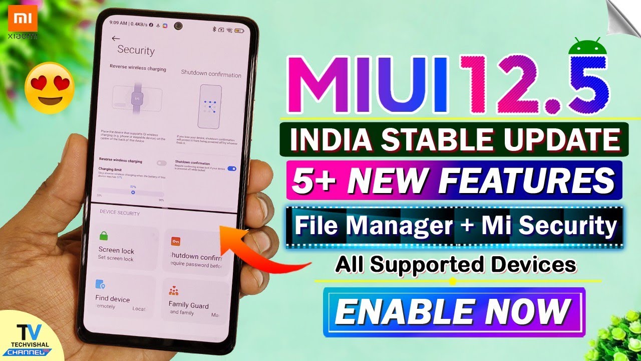 Enable MIUI 12.5 India Update Top 5+ Unique Hidden Features For All Device's | MIUI 12.5 Features