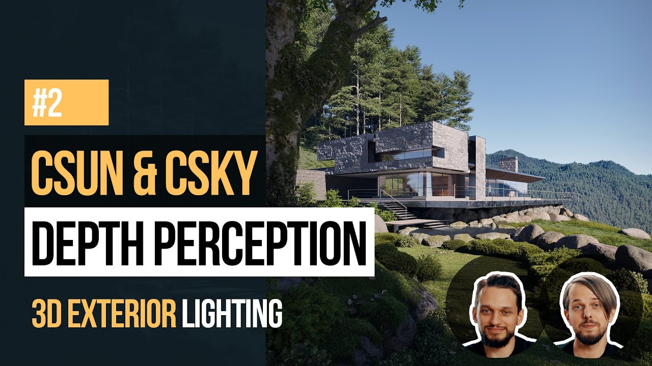 Lesson 02 - Day I - Depth Perception, Corona Sun & Sky