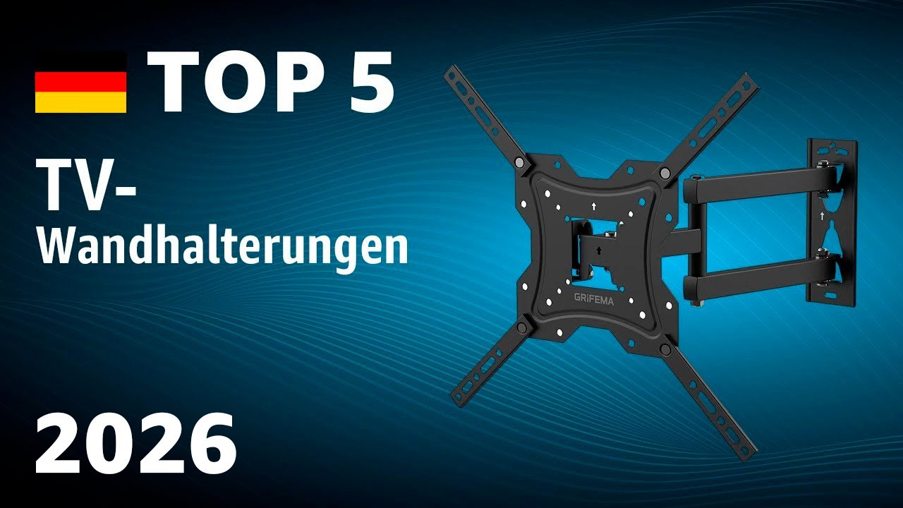 TOP&mdash;5. Beste TV-Wandhalterungen. Test & Vergleich 2026