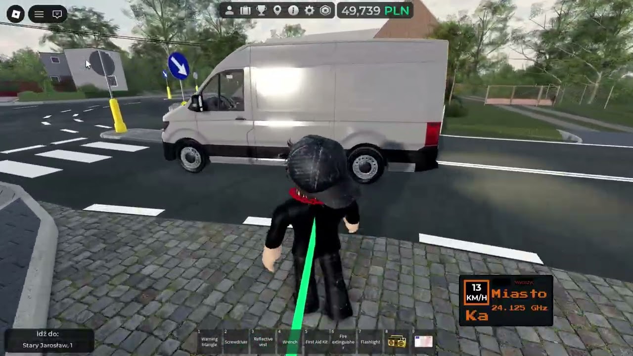Gram w Polish Car Driving i jeżdżę na busach - Roblox