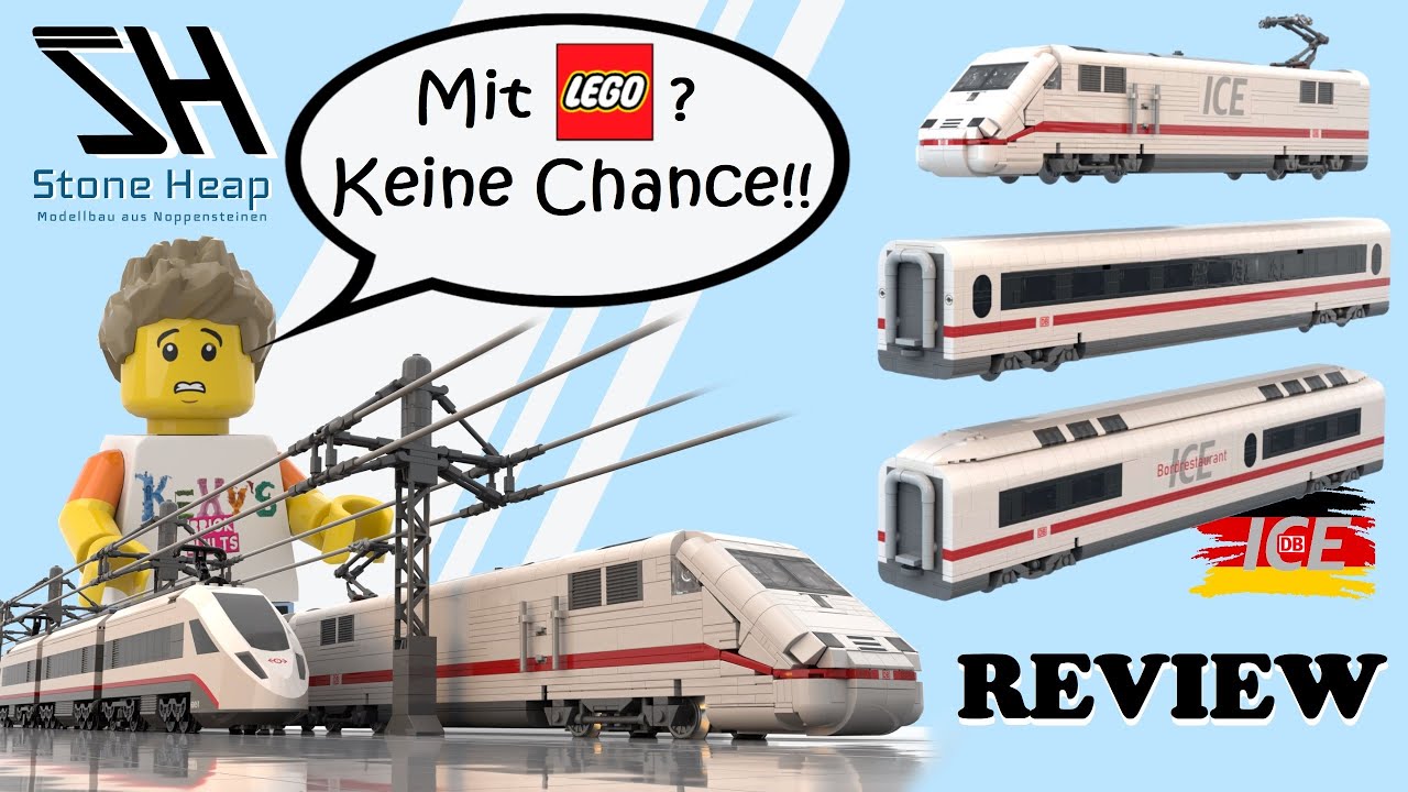 Lego ICE von der Konkurrenz überholt? - ICE 1 von Stone Heap - Review