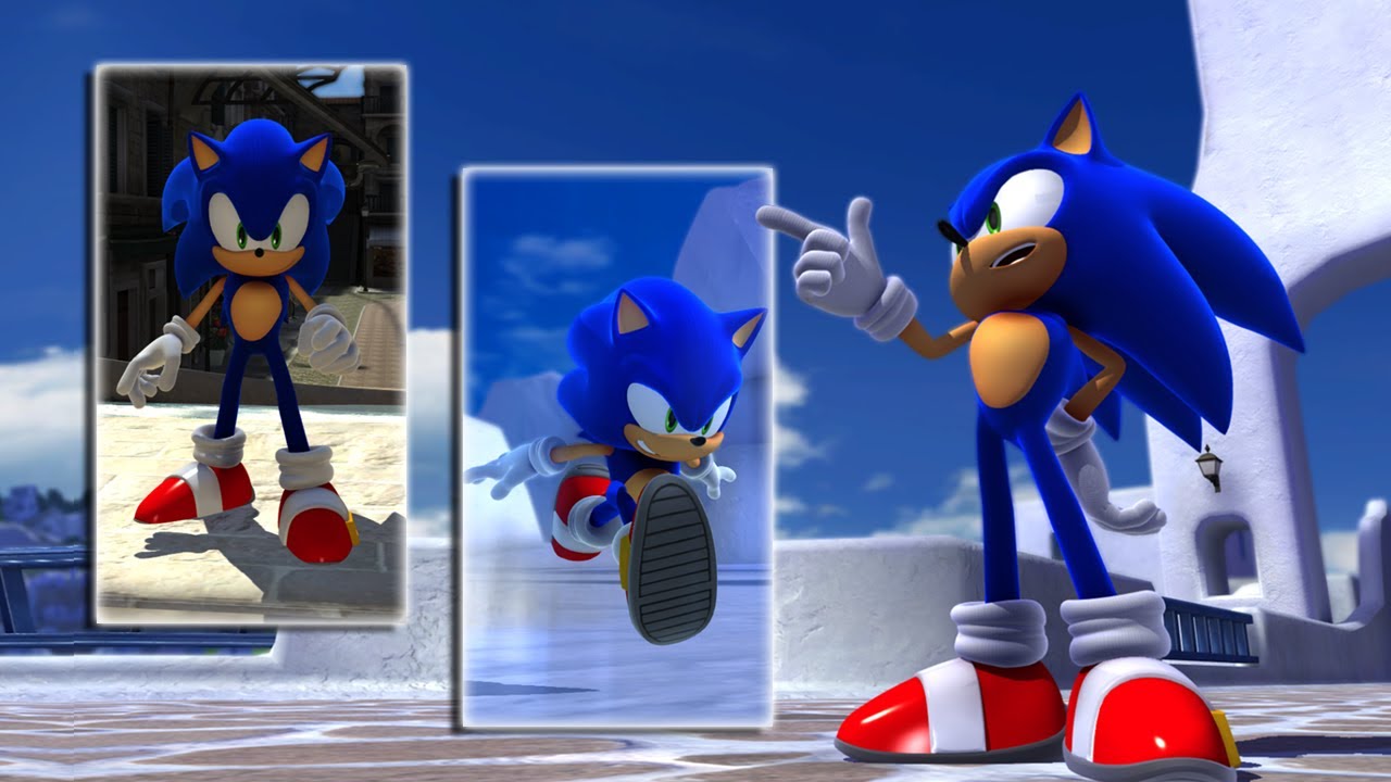 Sonic Unleashed But Sonic Is More Expressive