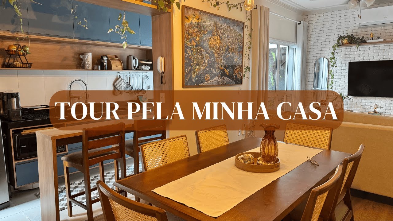 Tour Completo Pela Nossa Casa de 125m²
