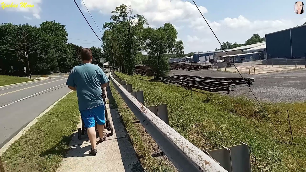 Walking to the store