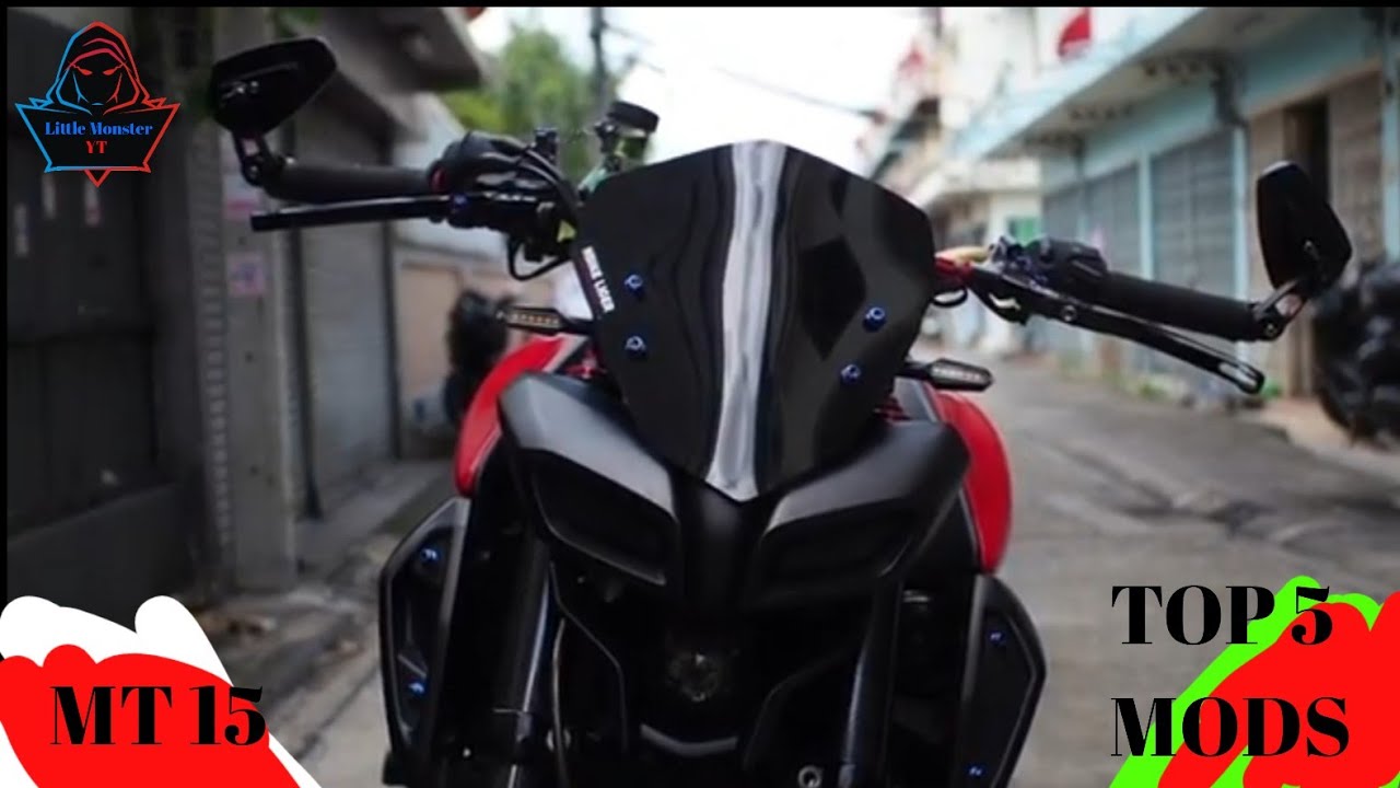 MT15/ Top 5 killer Modifications of Yamaha MT15/Little Monster YT