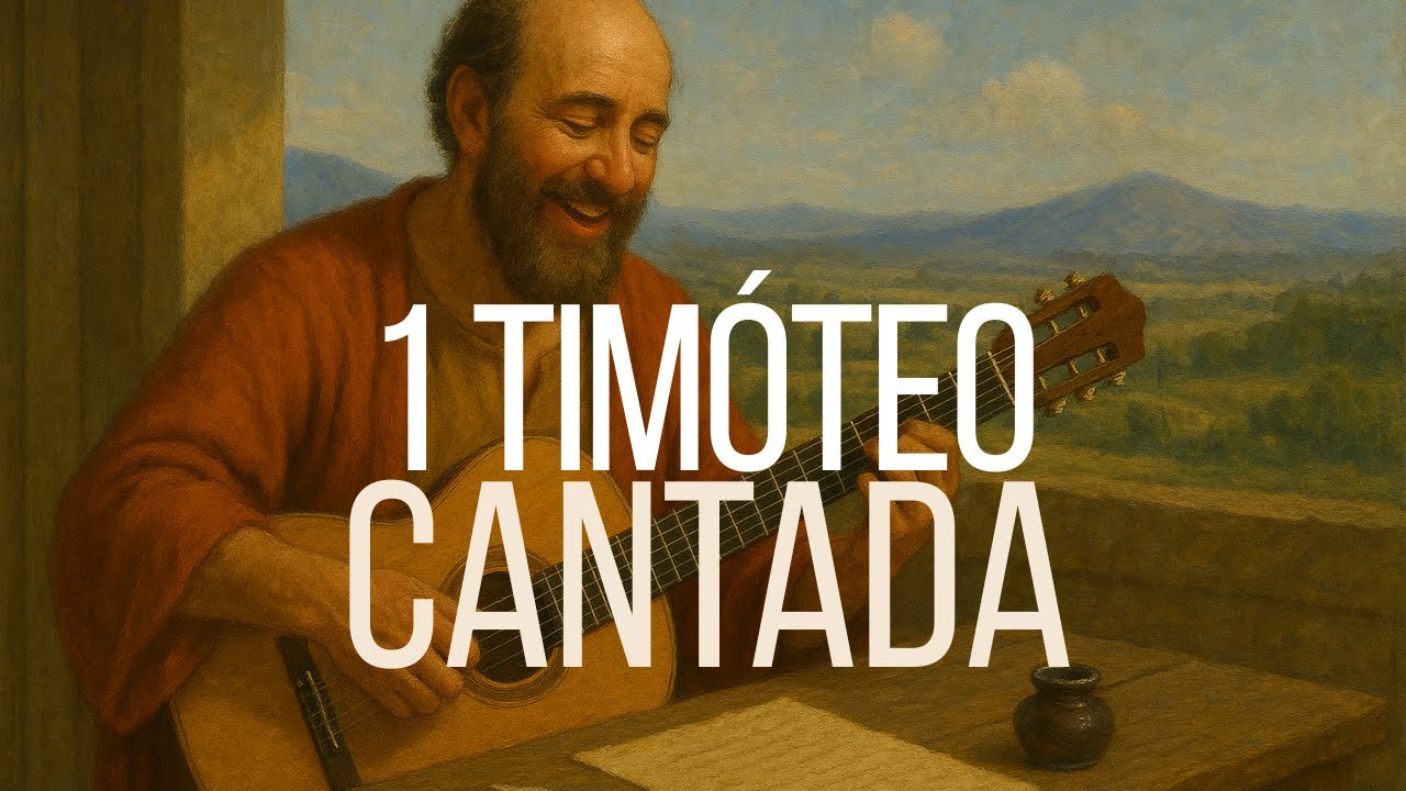 Primeira Carta a Tim&oacute;teo | B&iacute;blia Cantada Musica Calma com Voz e Viol&atilde;o (27 minutos de louvor)