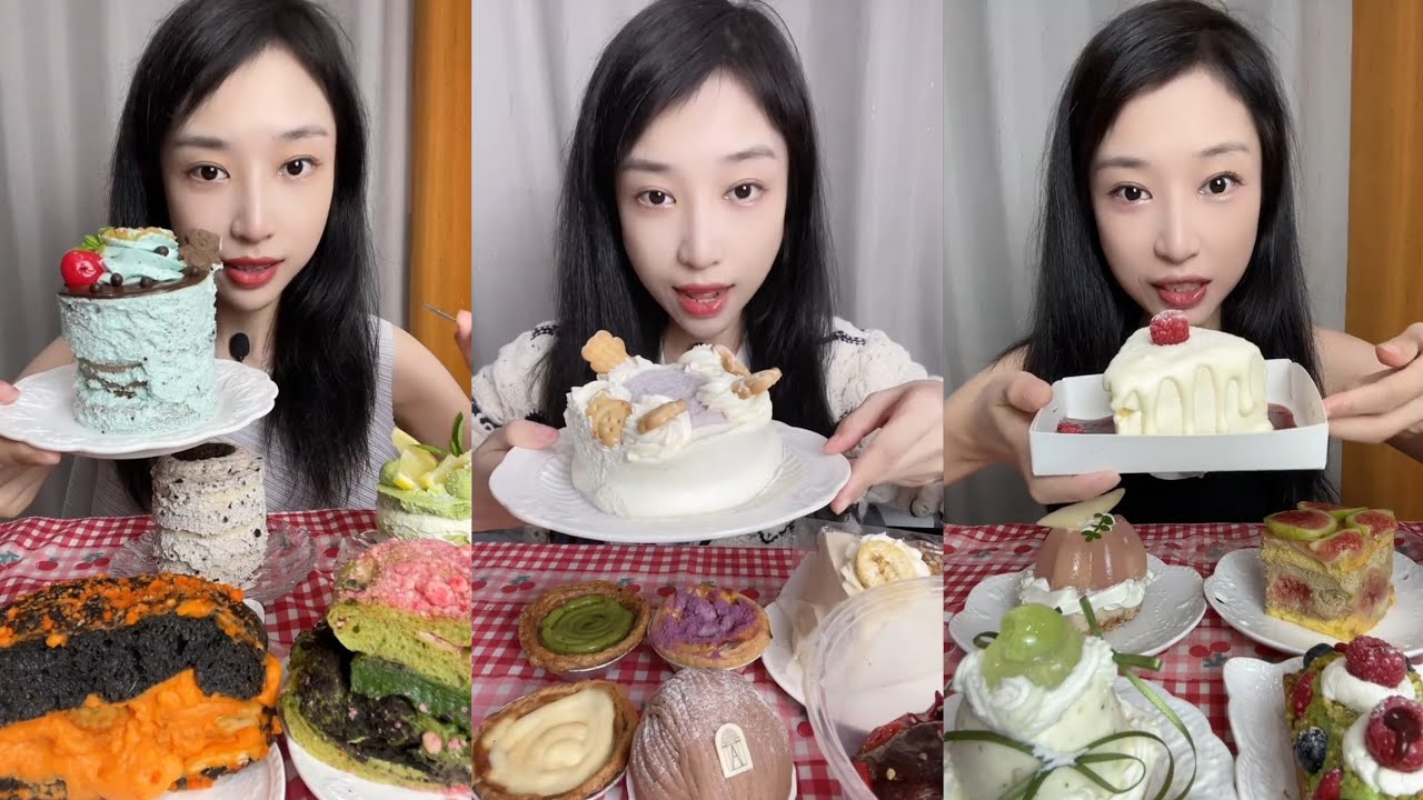 Eating cake 🍰🎂 dessert 🎂 MUKBANG Swakathik #cakeeating #cake #dessert#chocolatecake