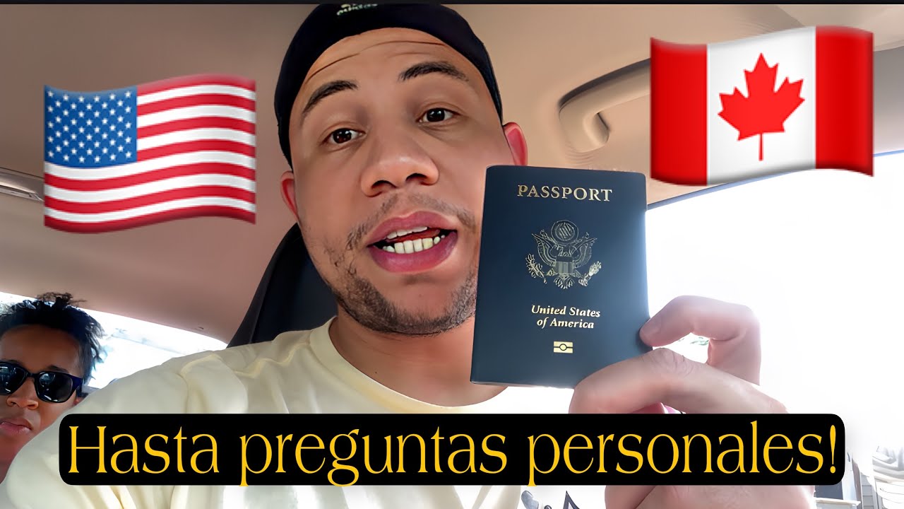 Mi Experiencia pasando la Frontera de CANADA 🇨🇦 en carro!