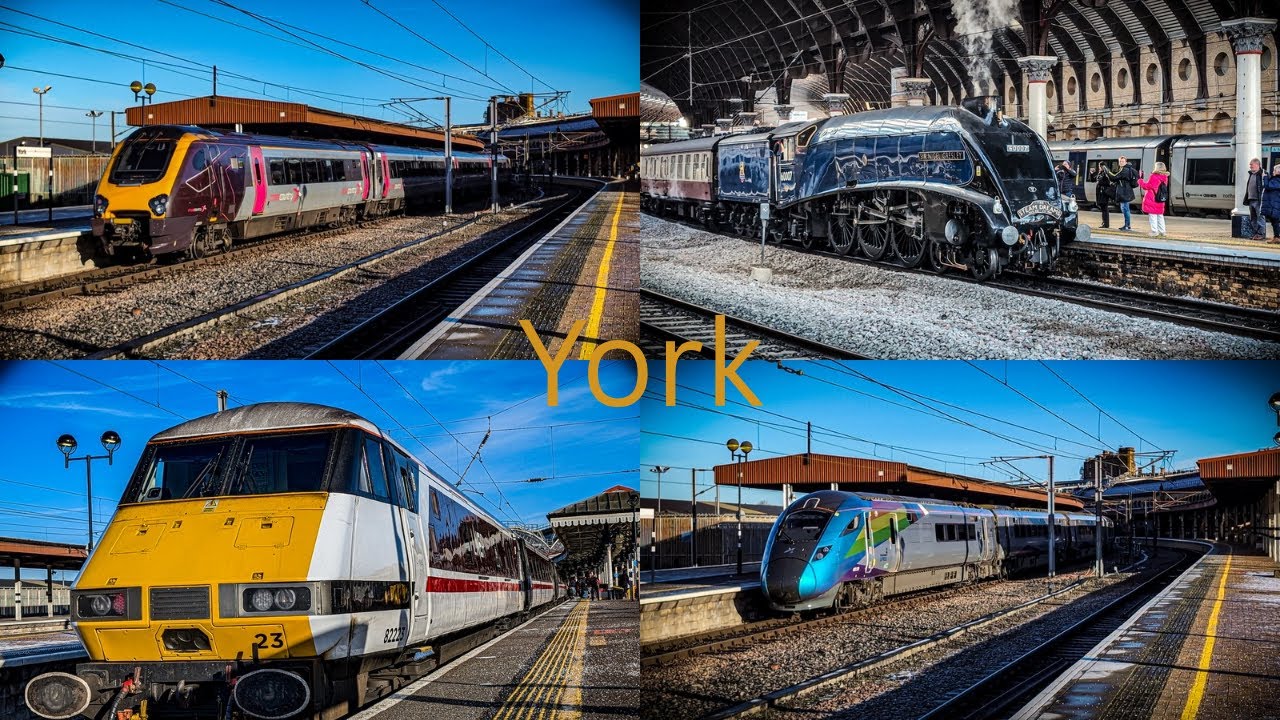 Trains at York ECML 21/11/25 FT: 60007 Sir Nigel Gresley