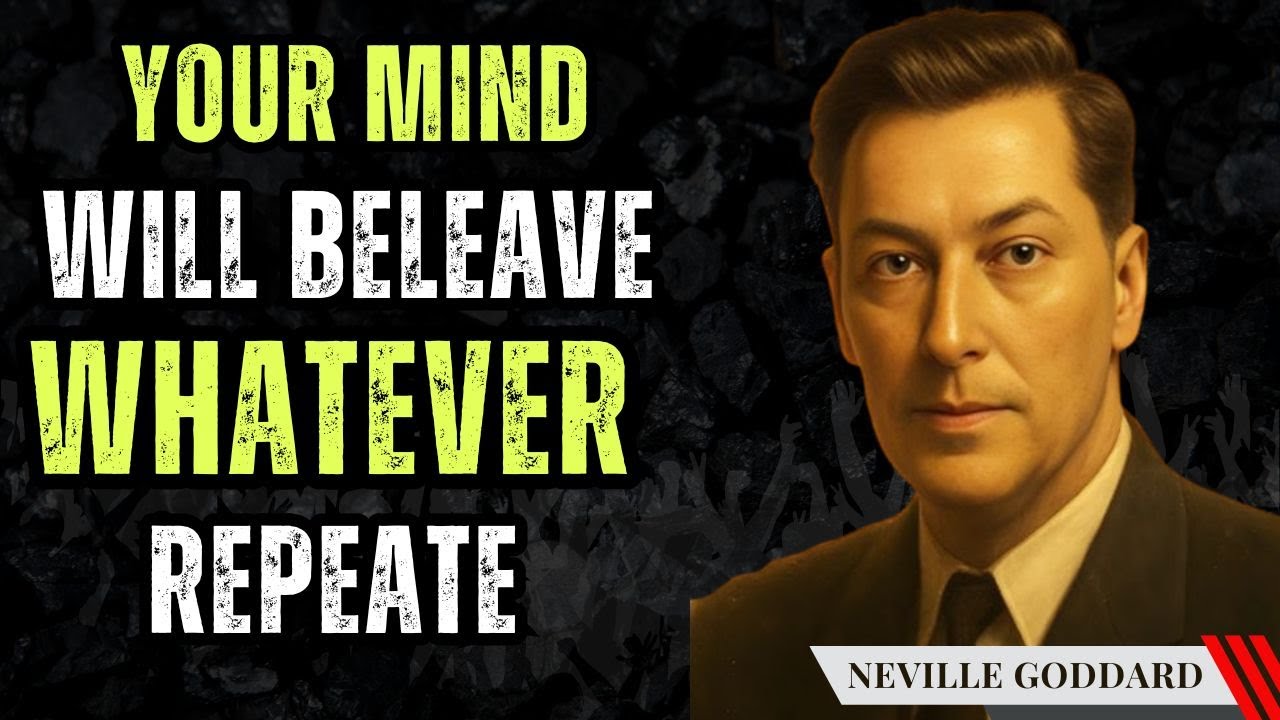 Your Mind Will Believe Whatever You Repeat - Neville Goddard
