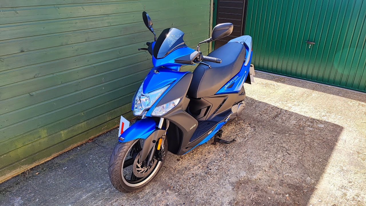 Peugeot Django And My New Kymco Agility City 125cc Motocycle