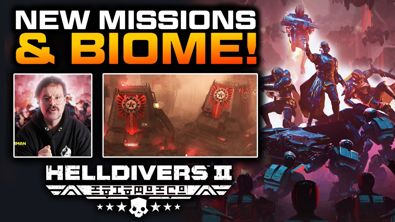 Helldivers 2 - Cyberstan Biome! ( Dev Video)