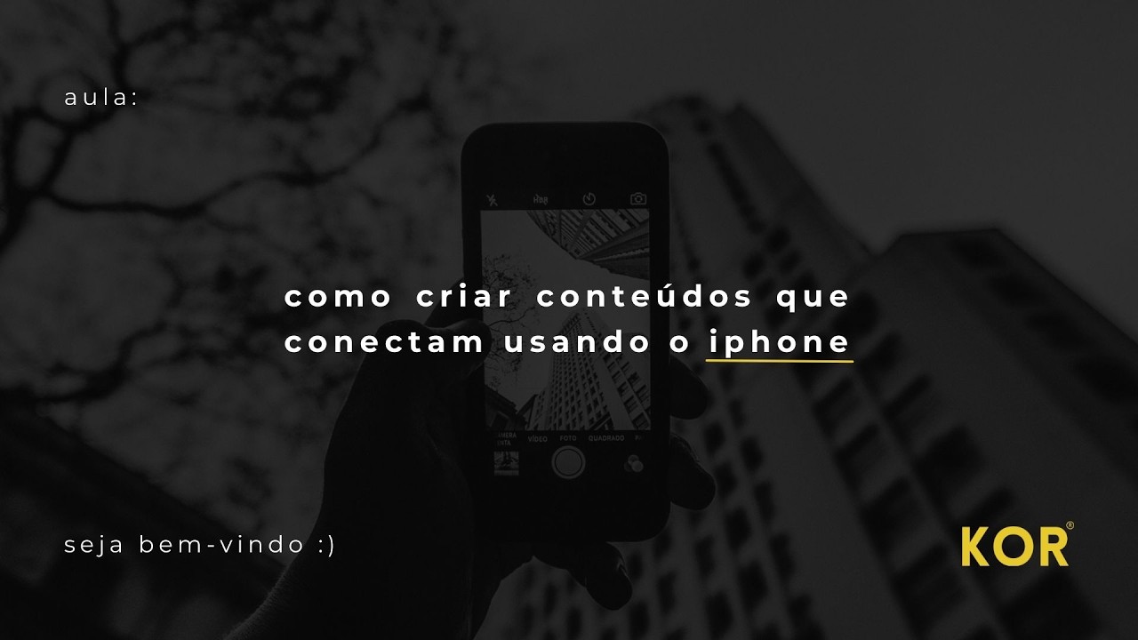 Como criar conteúdos que conectam usando o Iphone