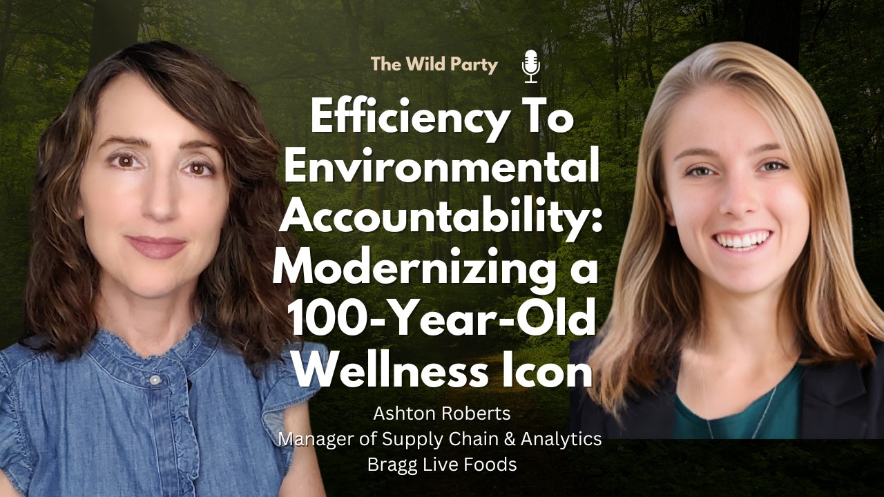 Modernizing 100-Year-Old Wellness Icon, Ashton Roberts, Supply Chain & Analytics, Bragg Live Foods