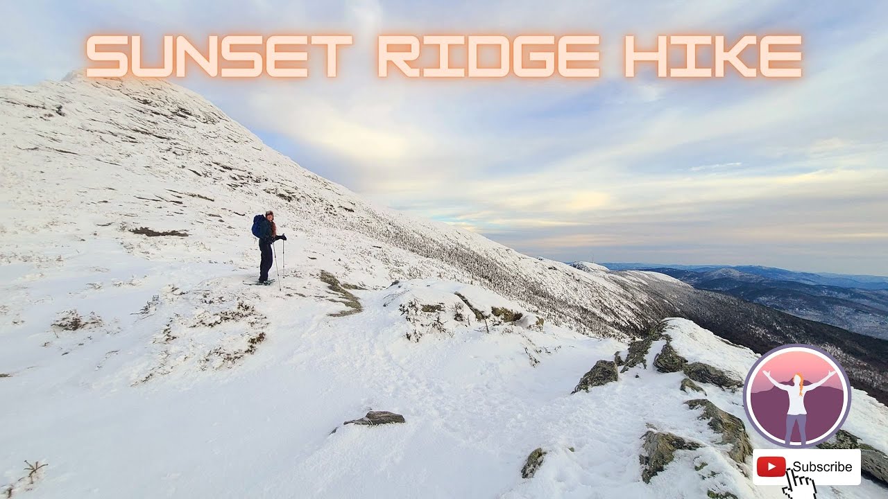 Mansfield Sunset Ridge // Mount Mansfield Winter Hike