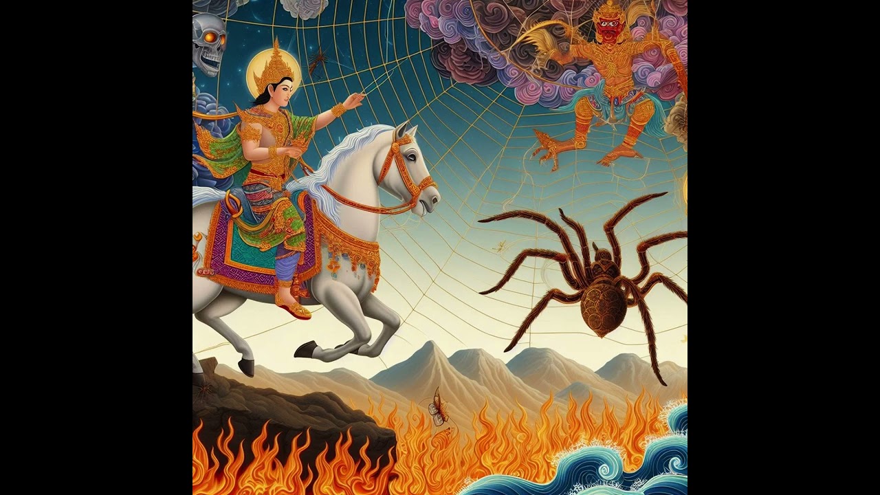 Kantaka e o Fio de Aranha | Conto Zen Budista