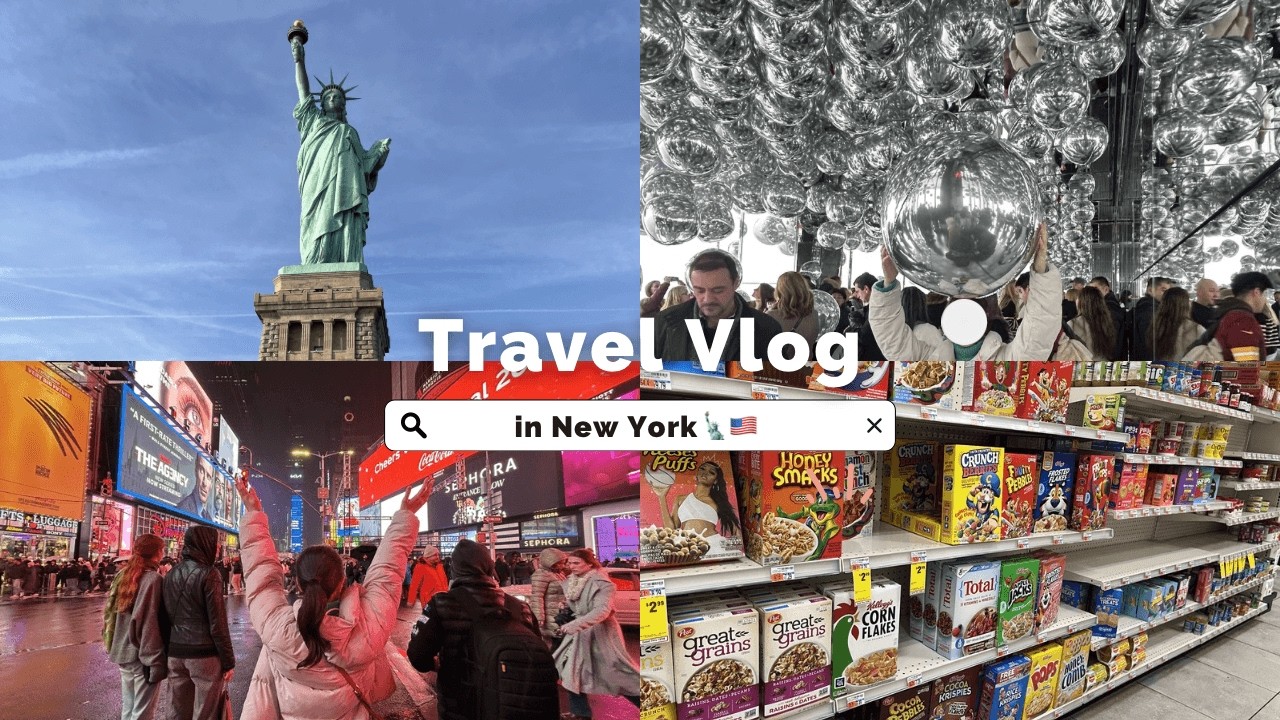 【Vlog】今更すぎる１年前のニューヨーク旅with妹🗽💖