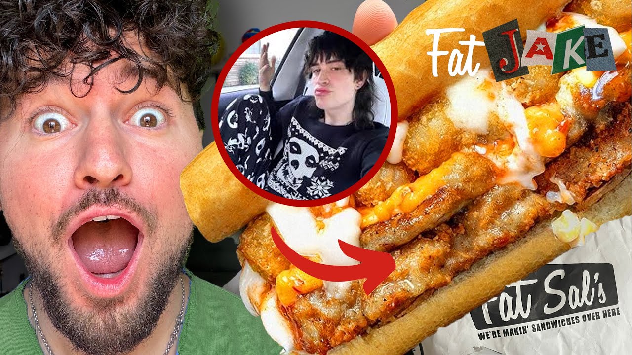 Trying Jake Webber&rsquo;s FAT SAL&rsquo;S Sandwich Mukbang