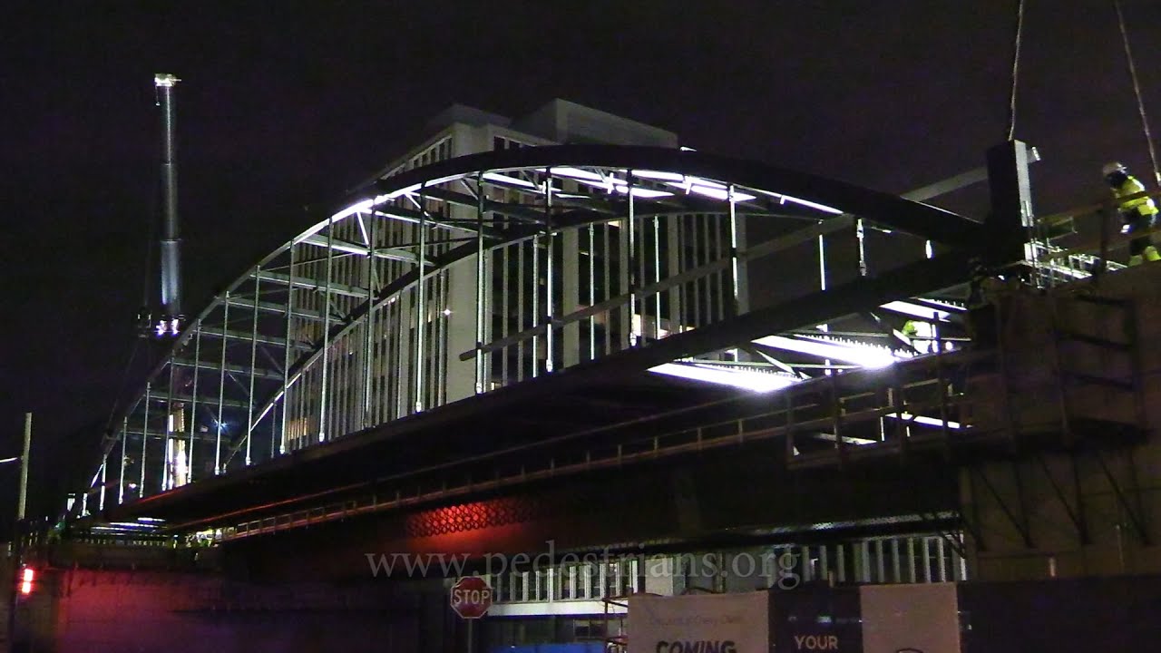 Purple Line Trail Bridge (Time Lapse)