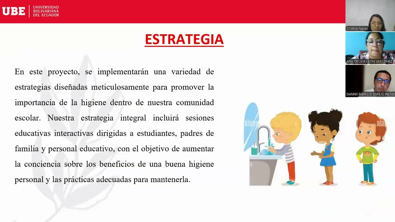 Propuesta para desarrollar Buenos Hábitos de higiene en el Ámbito Escolar
