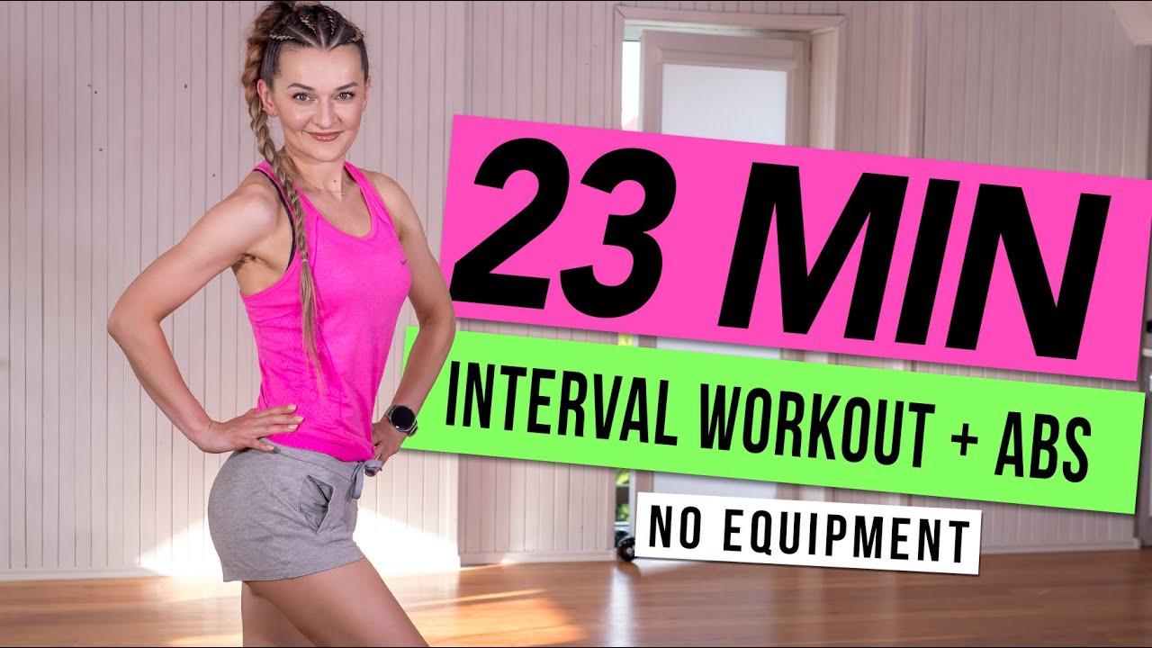 23 MIN EXTREME TABATA + ABS WORKOUT | Monika Kolakowska
