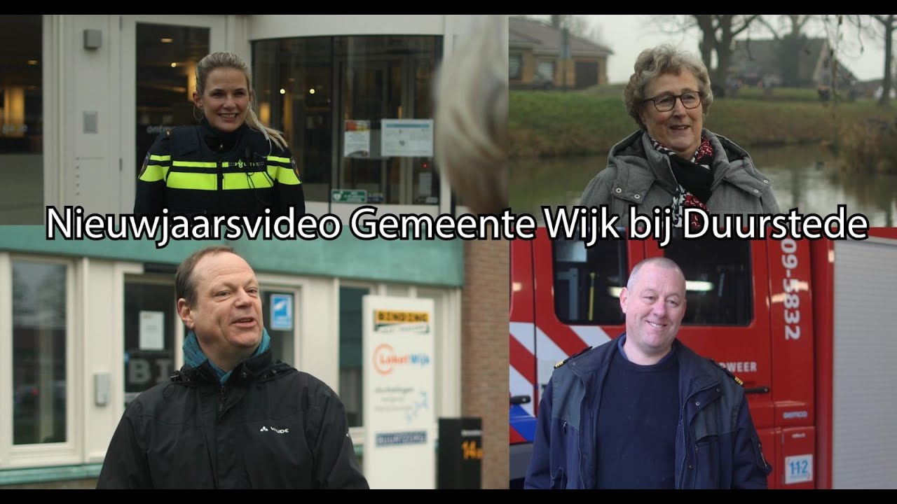 Nieuwjaarsvideo gemeente Wijk bij Duurstede