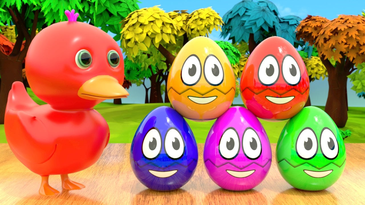 Duck Family Nursery Rhymes 🦆🎵 | Kids Learning Songs