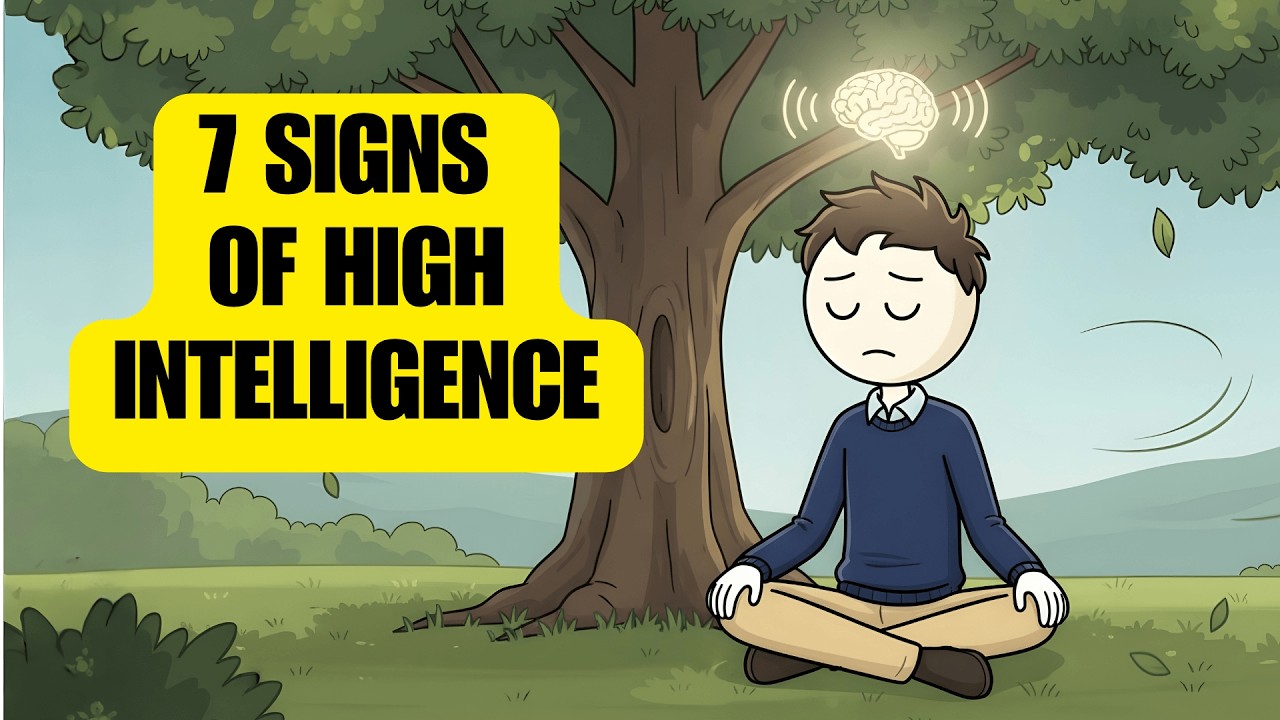 Psychology Reveals 7 Signs of a Highly Intelligent Mind | psychology simply___