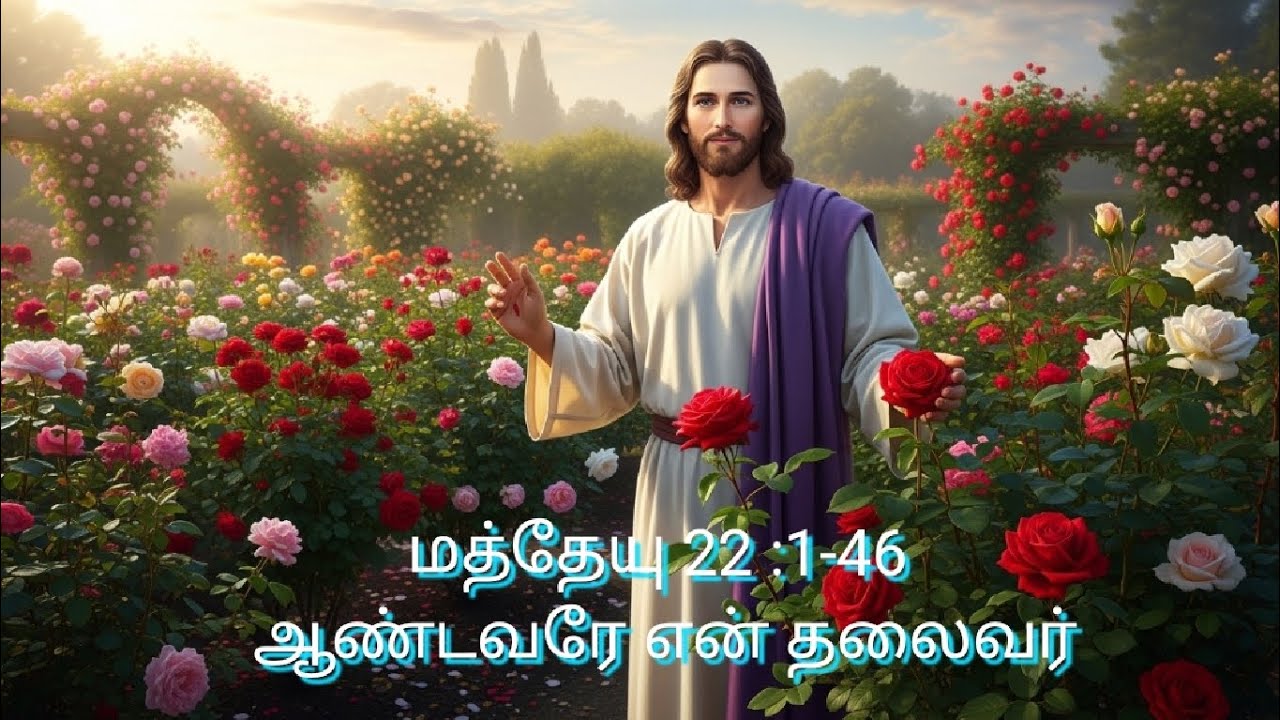 மத்தேயு 22 :1-46 ஆண்டவரே என் தலைவர், பைபிள் பாடலாகிறது, Bible Paadalakirathu