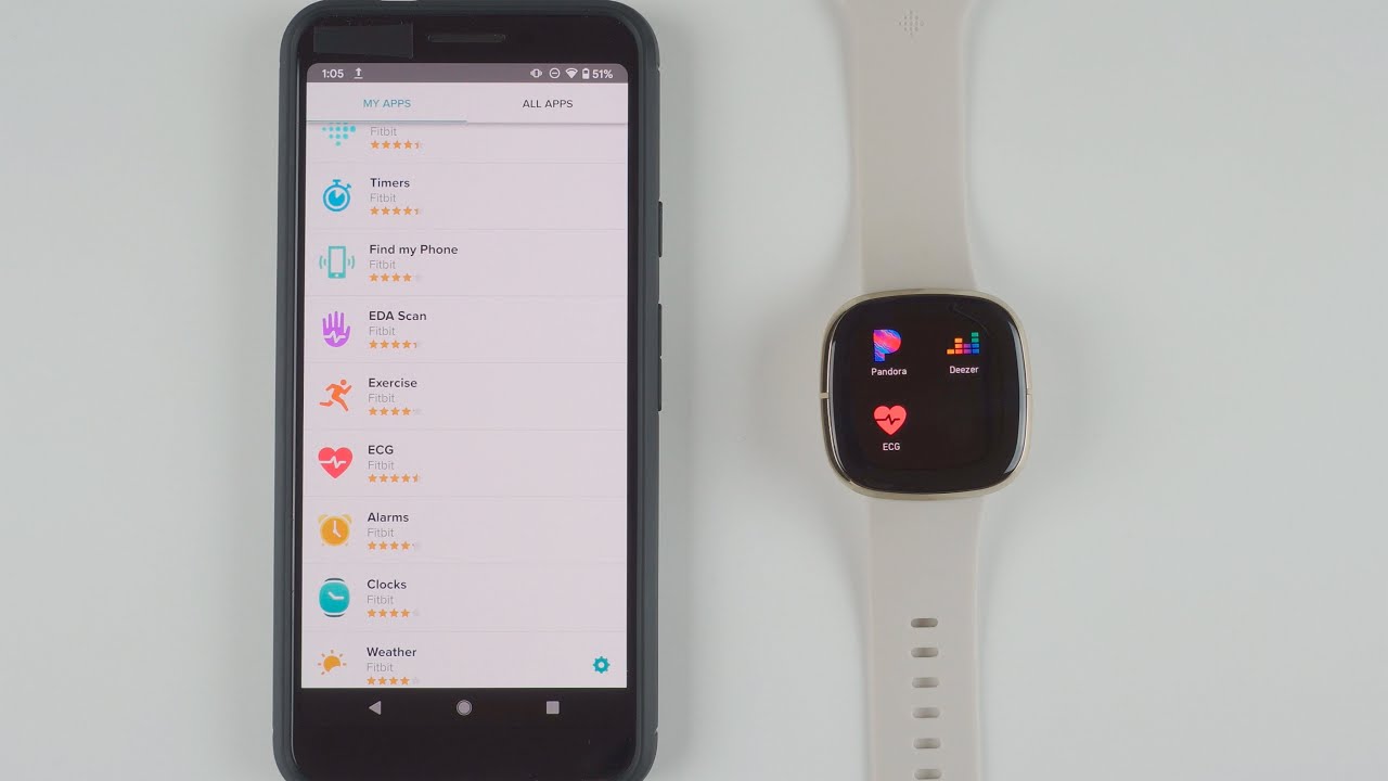 Как добавить приложение ЭКГ на Fitbit Sense
