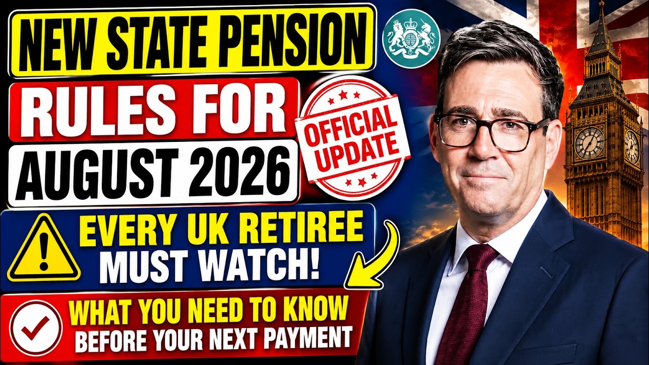 DWP Confirms New State Pension Rules for August 2026 | Every UK Retiree Must Watch