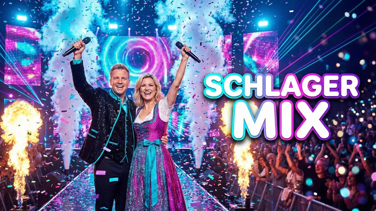 Neon-Discofox | 7 Eigene Schlager zum Tanzen & Mitsingen (Night Show Mix)