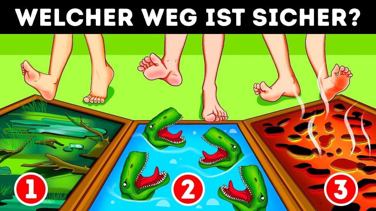 70+ knifflige R&auml;tsel, die dich garantiert aus der Fassung bringen