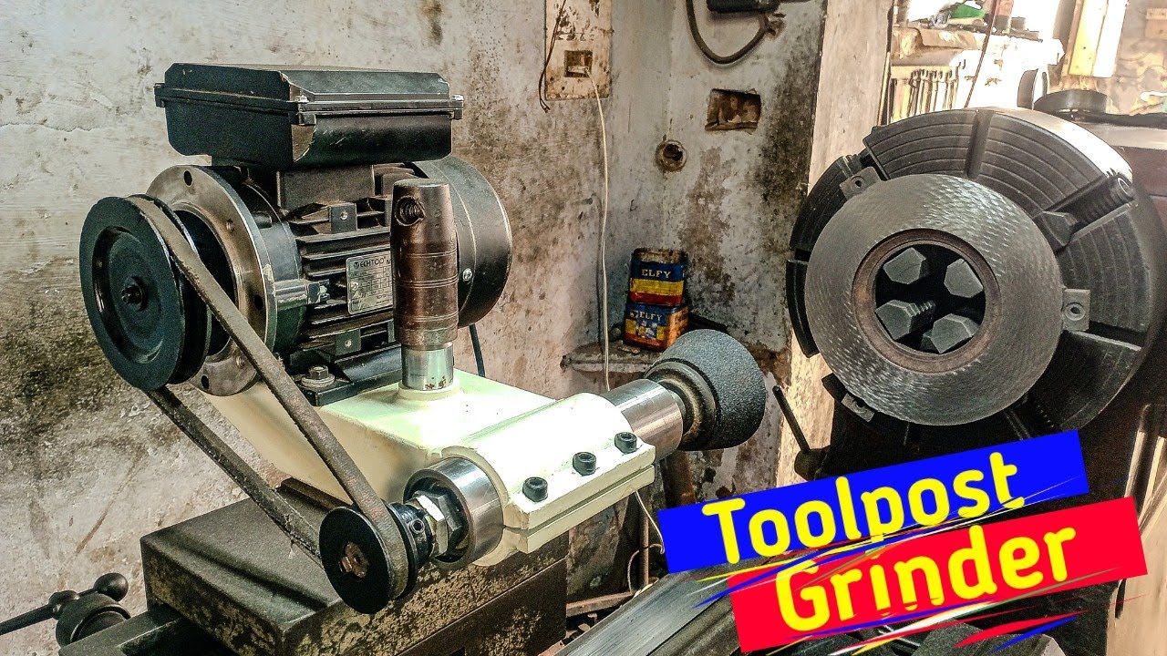 Toolpost Grinding Attachment for Lathe Machine.