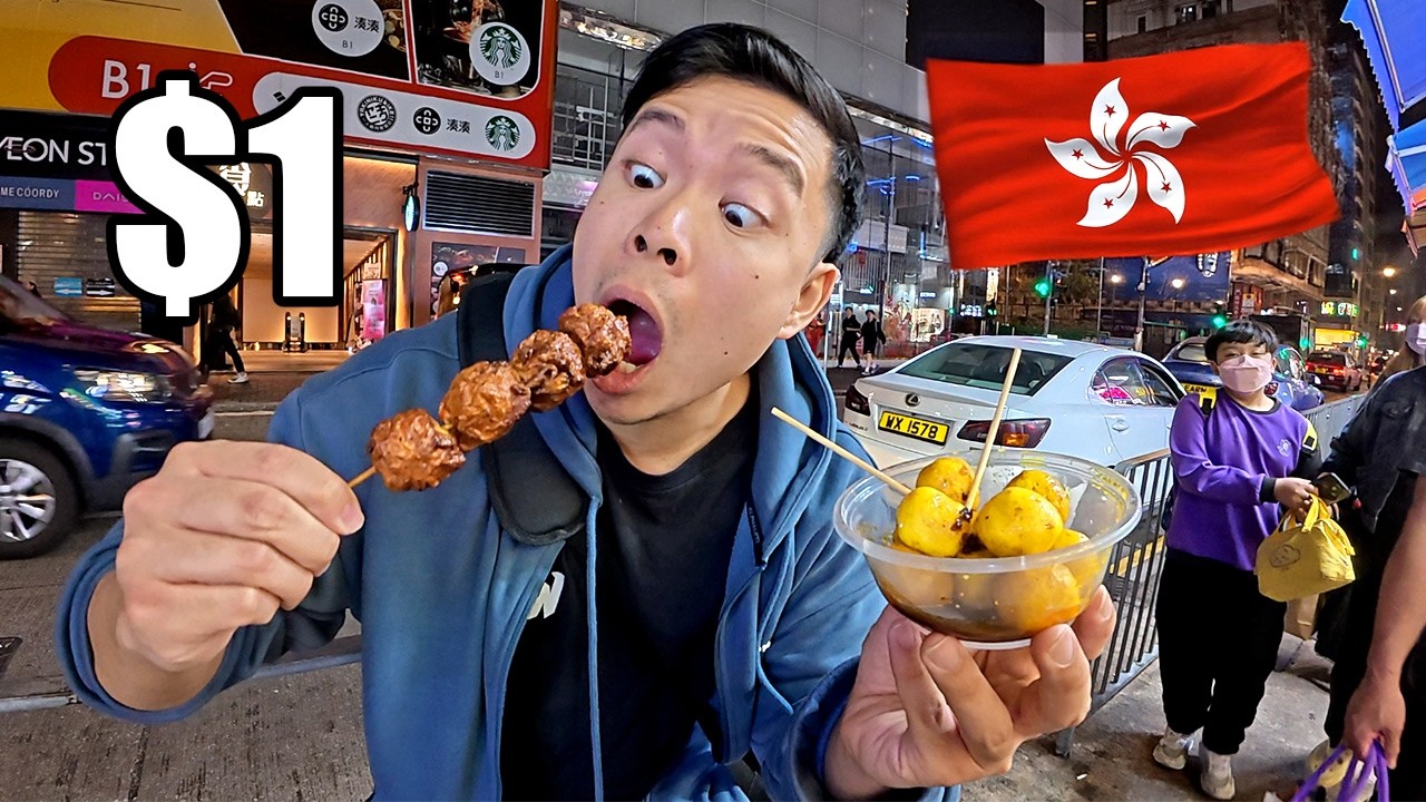 Ultimate Hong Kong Street Food Tour 🇭🇰 | Top 5 Must-Try Foods in Mong Kok