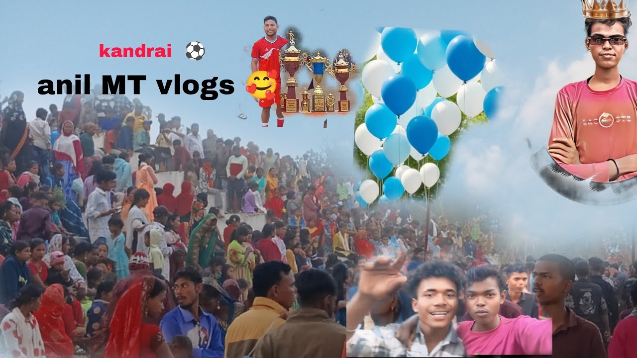 अखिल भारतीय फुटबॉल⚽ FINAL कन्दरई 2026 || लाखो की संख्या में उमड़ी भीड़ || रोमांचक खेल प्रतियोगिता #