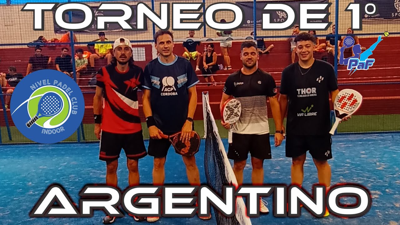 Torneo de 1° Joaquin Paez y Daniel Ojeda VS Poroto Perez y eze Barros AJPP VS A1PADEL