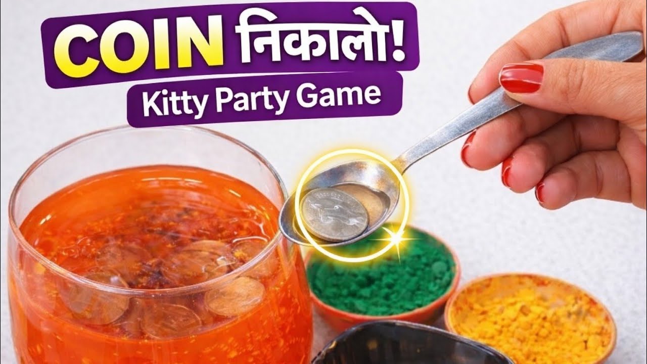 Holi Kitty Party Games  | Easy Holi Game for Ladies | Super Fun 30 Sec Challenge