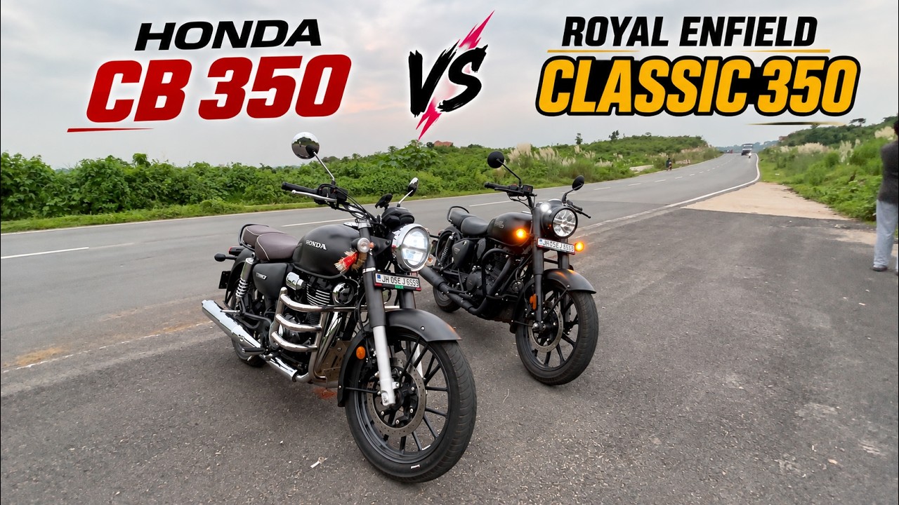 Honda CB350 vs Classic 350 &mdash; REAL Ownership Review! 🔥 | Which 350cc Bike Is Better?