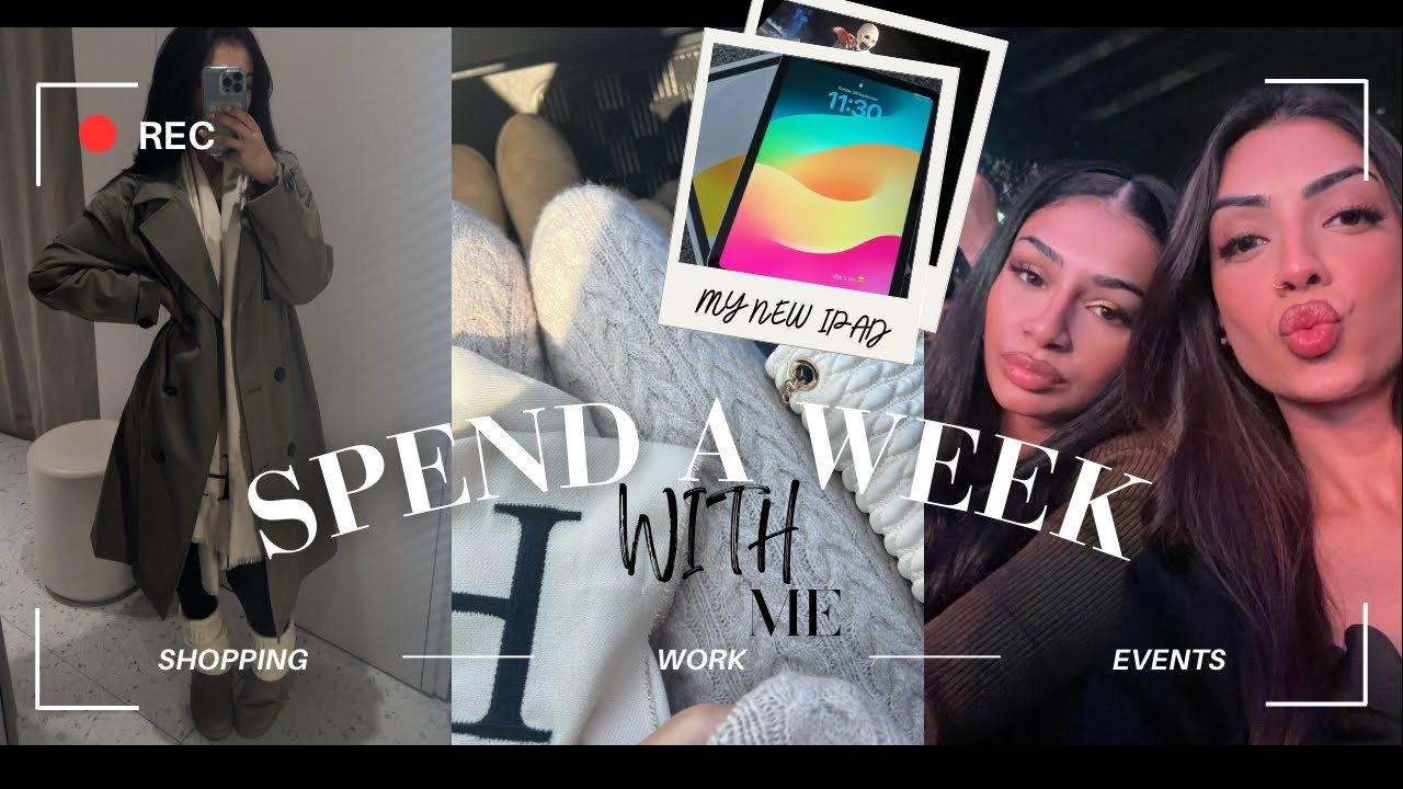 Проведите неделю с HXBA🛍️💰|HUM TV Awards, совершая покупки, покупая iPad и работая.