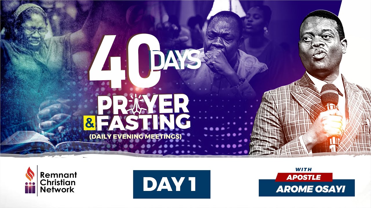 THE SEASON OF WATCHMEN || APOSTLE AROME OSAYI || DAY 1 - 40 DAYS PRAYER & FASTING || 10-JAN- 2022
