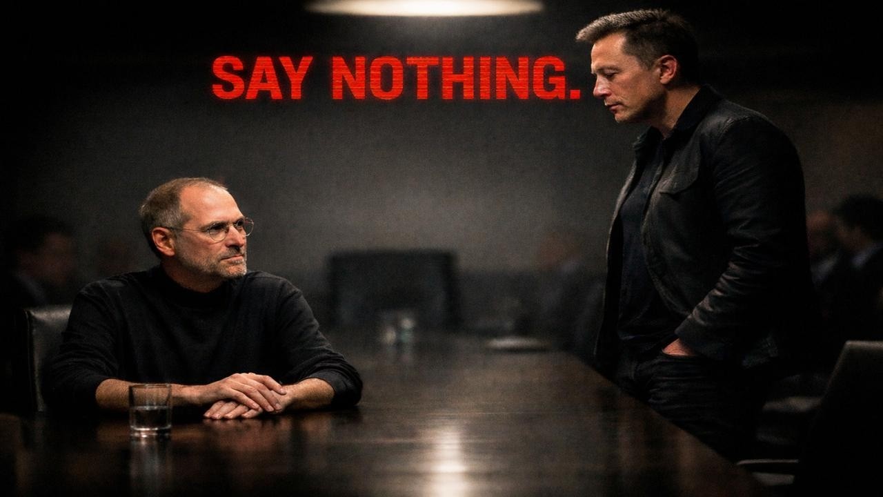 SAY NOTHING: How Steve Jobs & Elon Musk Win Without Ever Explaining