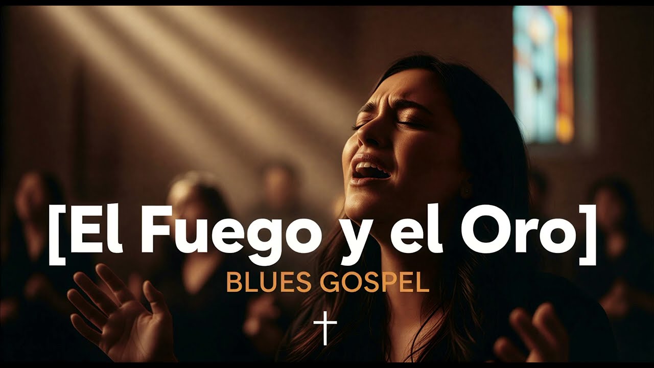 🎶✝️ El Fuego y el Oro1950s Classic Soul, Vintage Gospel influence, Warm analog sound, Soulful deep 