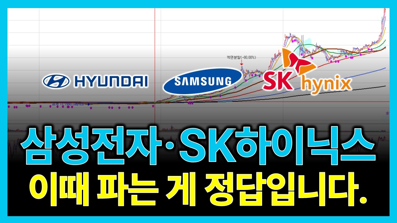 삼성전자 SK하이닉스 이때 파는 게 정답입니다 (한화비전 현대차 카카오 네이버 에코프로 한미반도체 한국항공우주