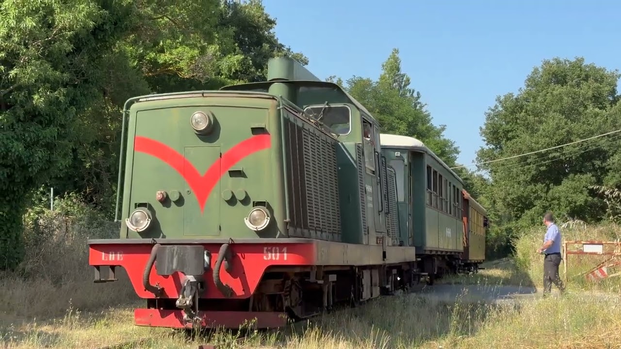 Trenino Verde - Sardinia - LDe 501 & 502 Sardegna — Tempio Pausania → Luras