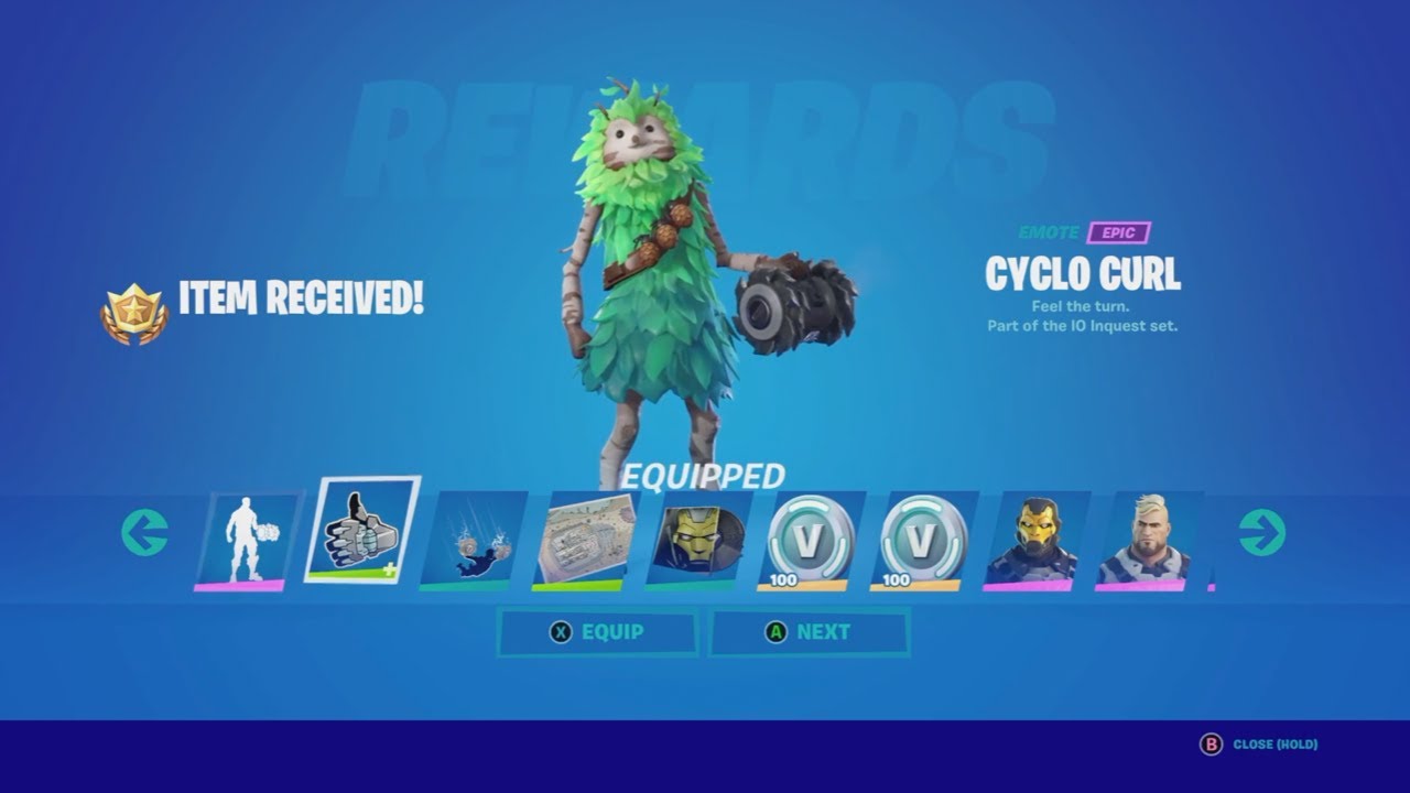 Fortnite: How to Unlock Cyclo Curl Emote | Unlock Page 3 Battle Pass Rewards