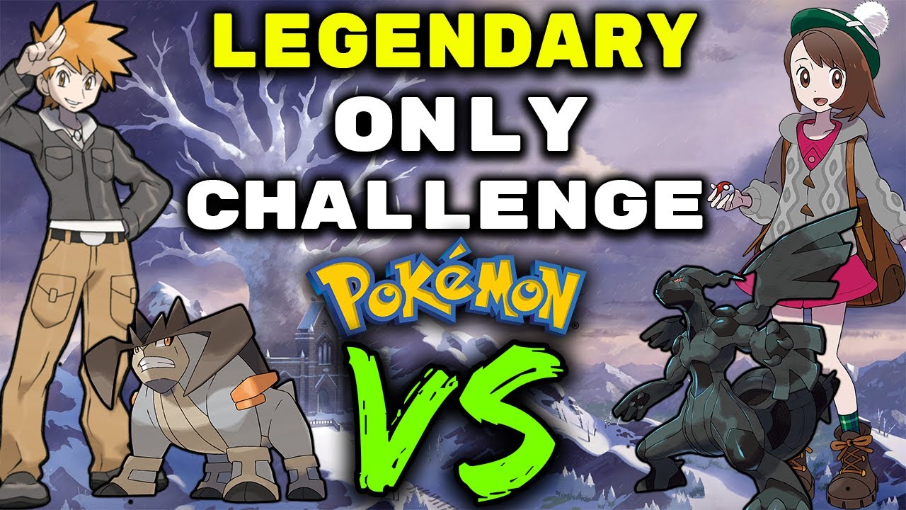 We Can Only Catch RANDOM LEGENDARY Pokemon...Then we FIGHT! Pokemon Sword