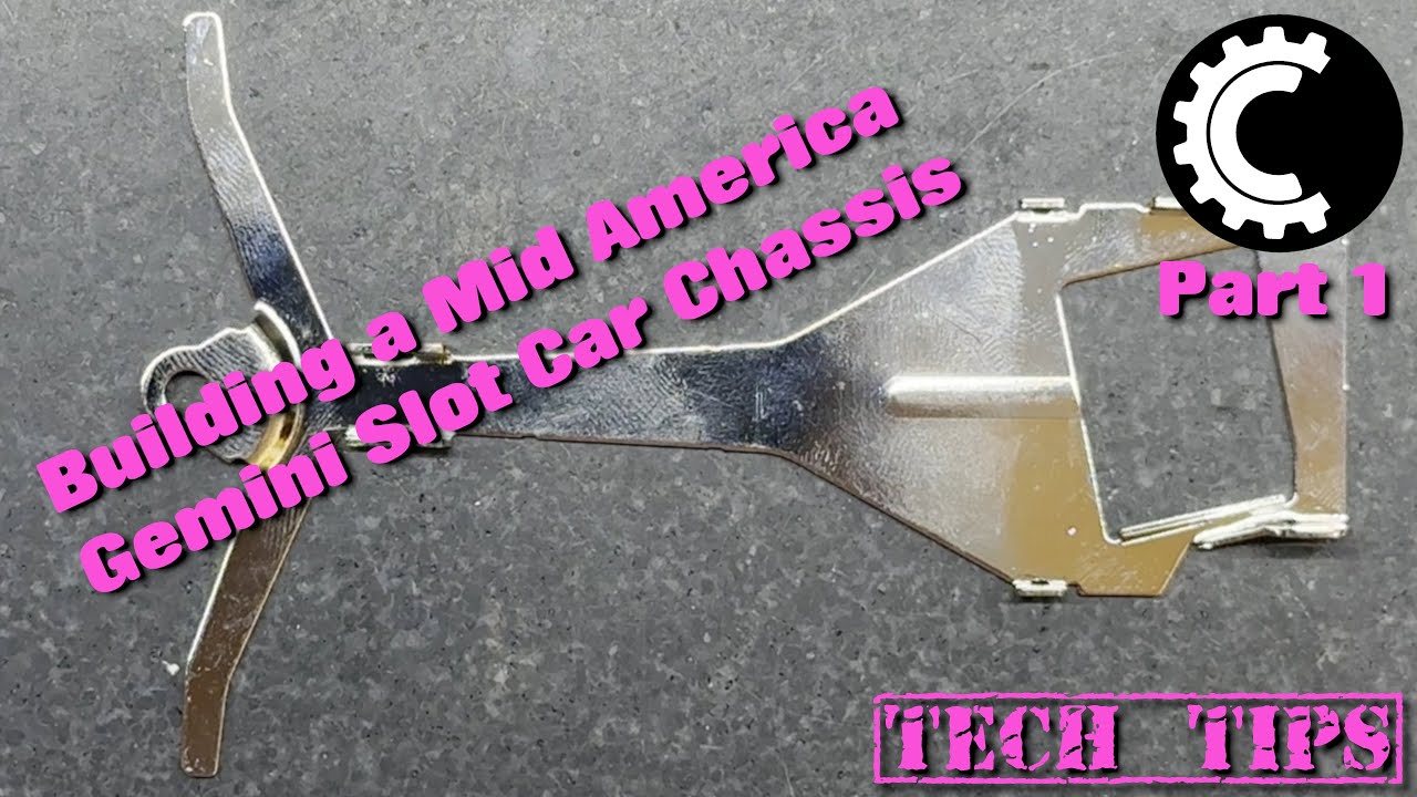 Building a Mid America Products Gemini slot car chassis - Part 1